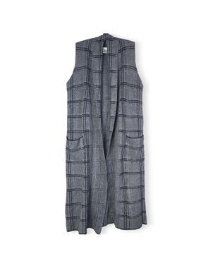 Max Studio Sweater Vest Duster size Large